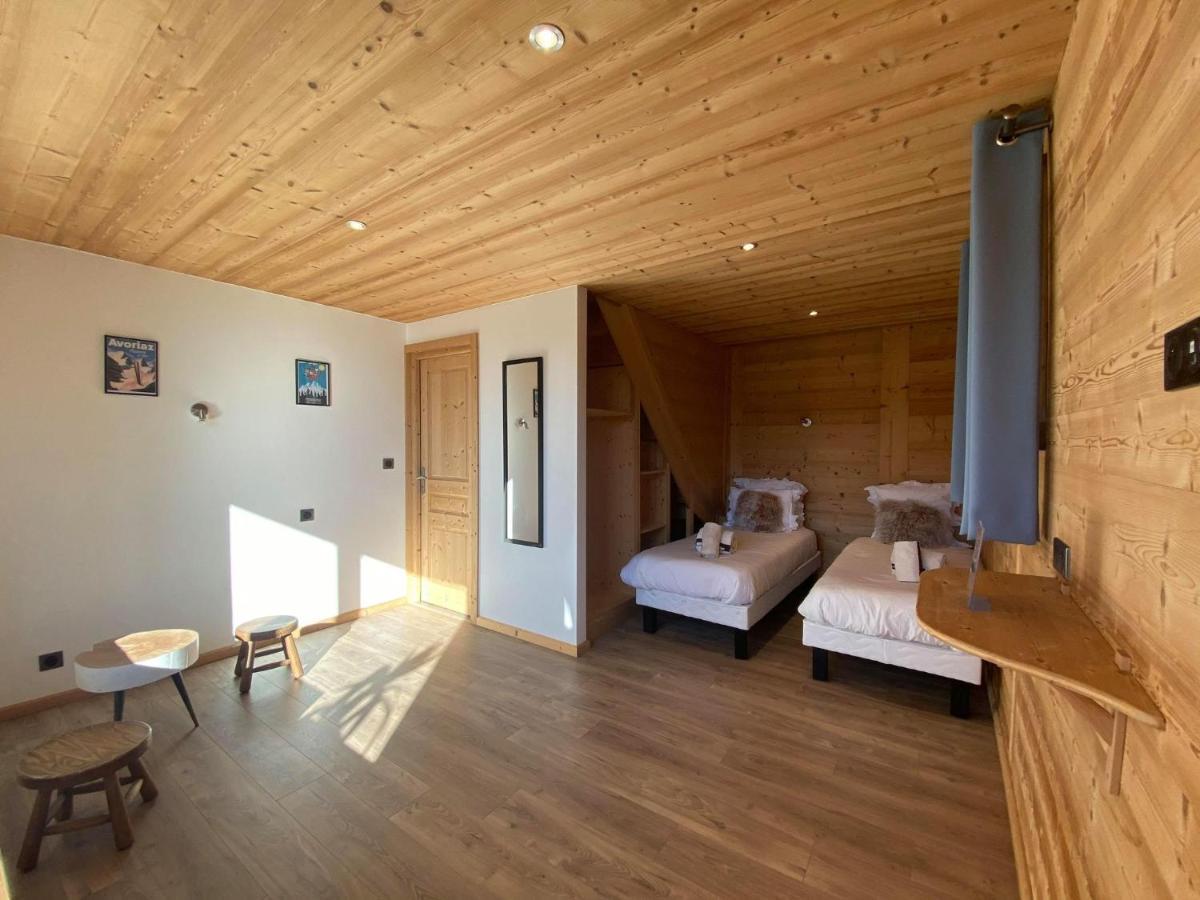 Azalée, Chalet de Luxe - Propriétés Mont Amour Montriond Esterno foto