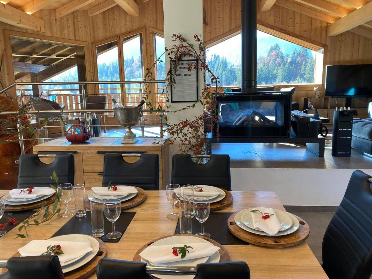 Azalée, Chalet de Luxe - Propriétés Mont Amour Montriond Esterno foto