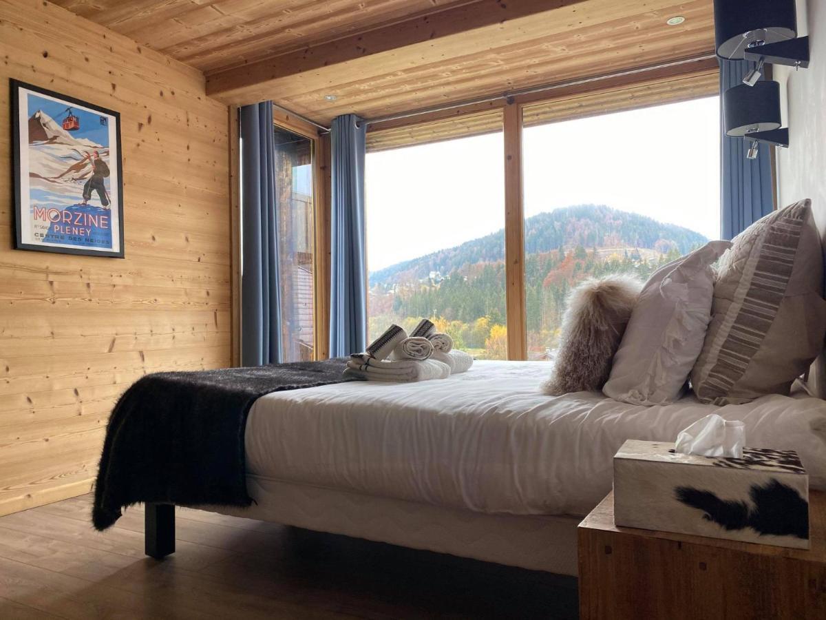 Azalée, Chalet de Luxe - Propriétés Mont Amour Montriond Esterno foto
