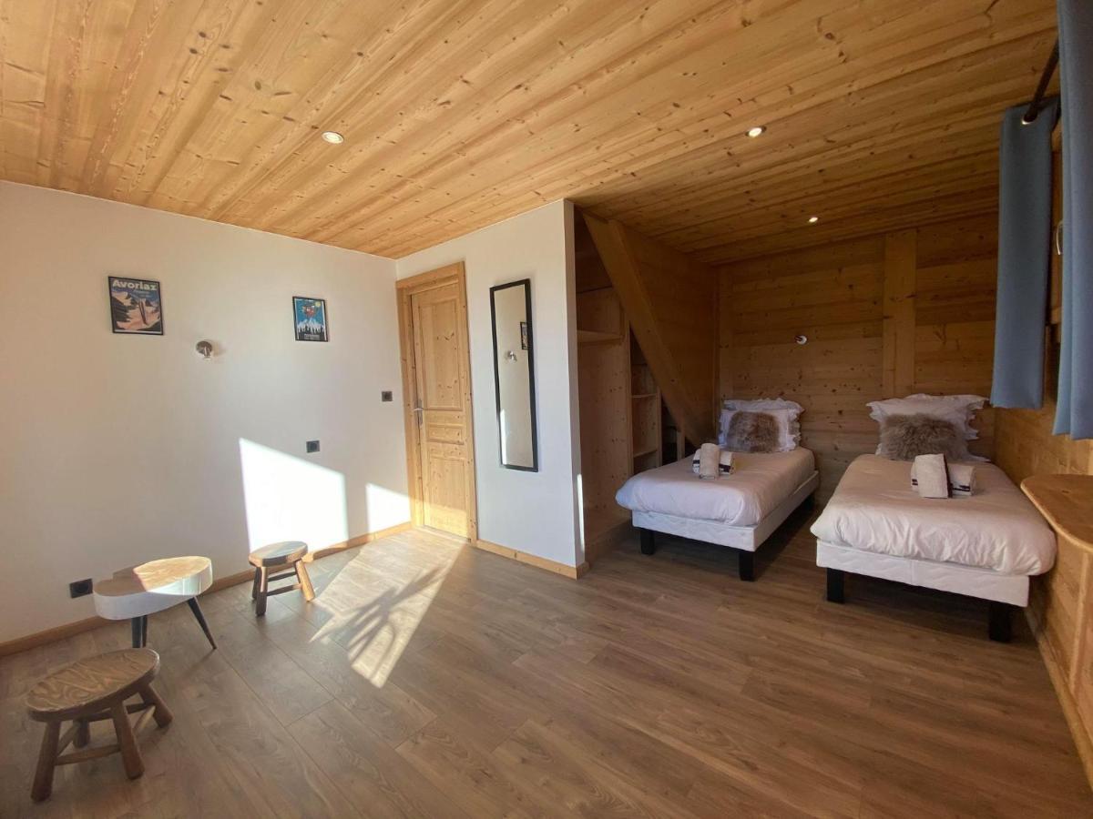 Azalée, Chalet de Luxe - Propriétés Mont Amour Montriond Esterno foto