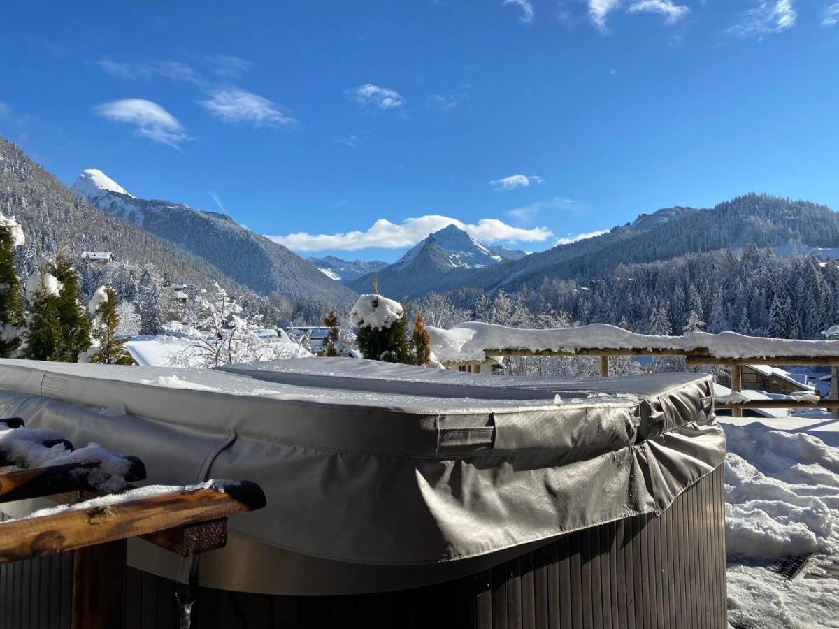 Azalée, Chalet de Luxe - Propriétés Mont Amour Montriond Esterno foto