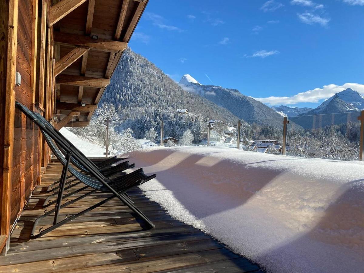 Azalée, Chalet de Luxe - Propriétés Mont Amour Montriond Esterno foto
