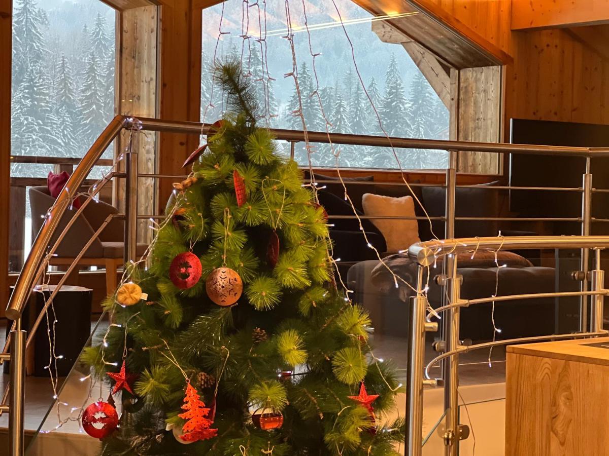 Azalée, Chalet de Luxe - Propriétés Mont Amour Montriond Esterno foto