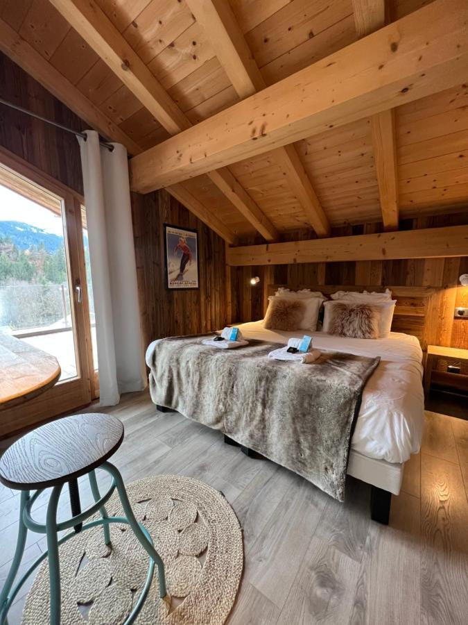 Azalée, Chalet de Luxe - Propriétés Mont Amour Montriond Esterno foto