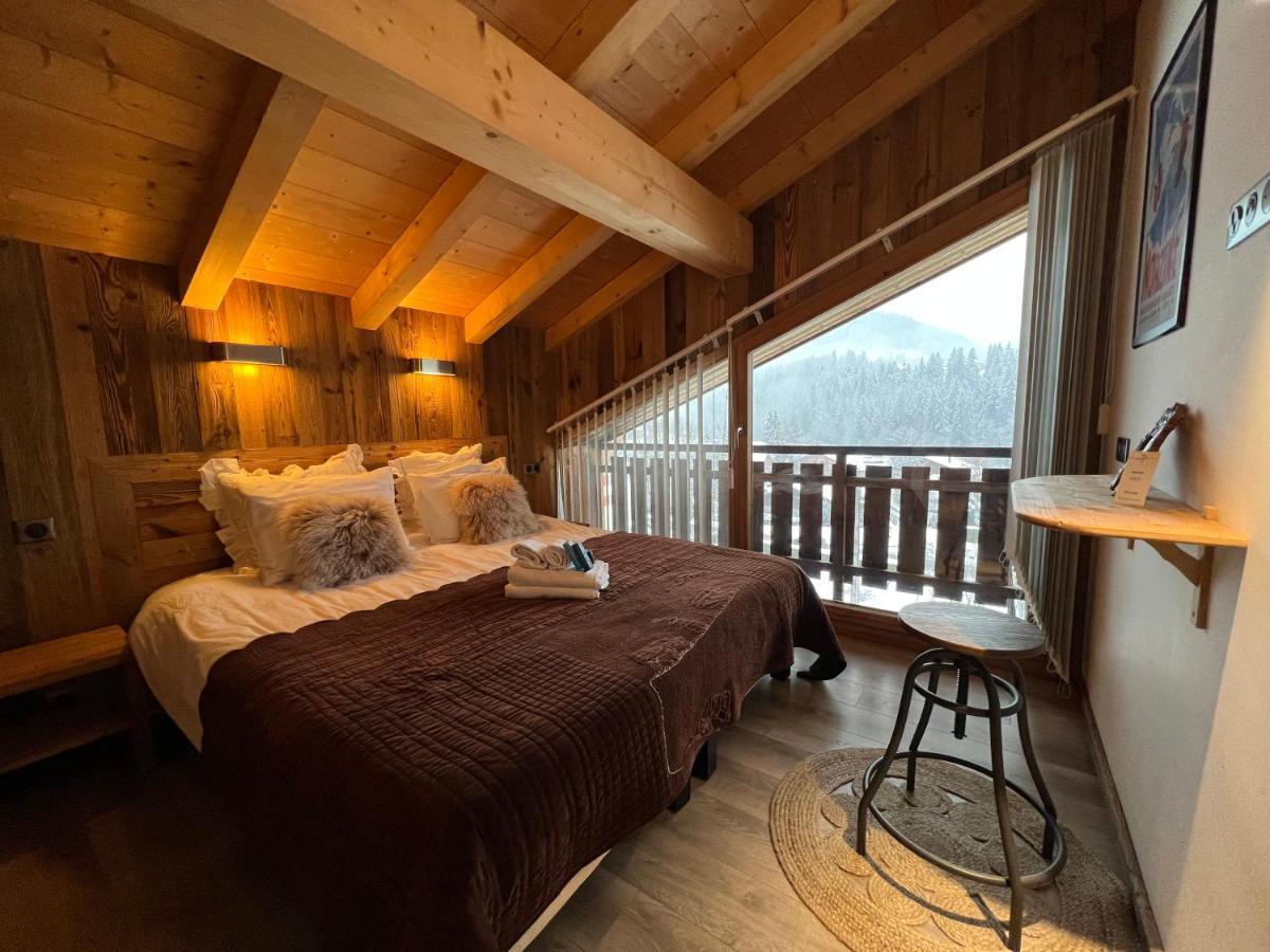 Azalée, Chalet de Luxe - Propriétés Mont Amour Montriond Esterno foto